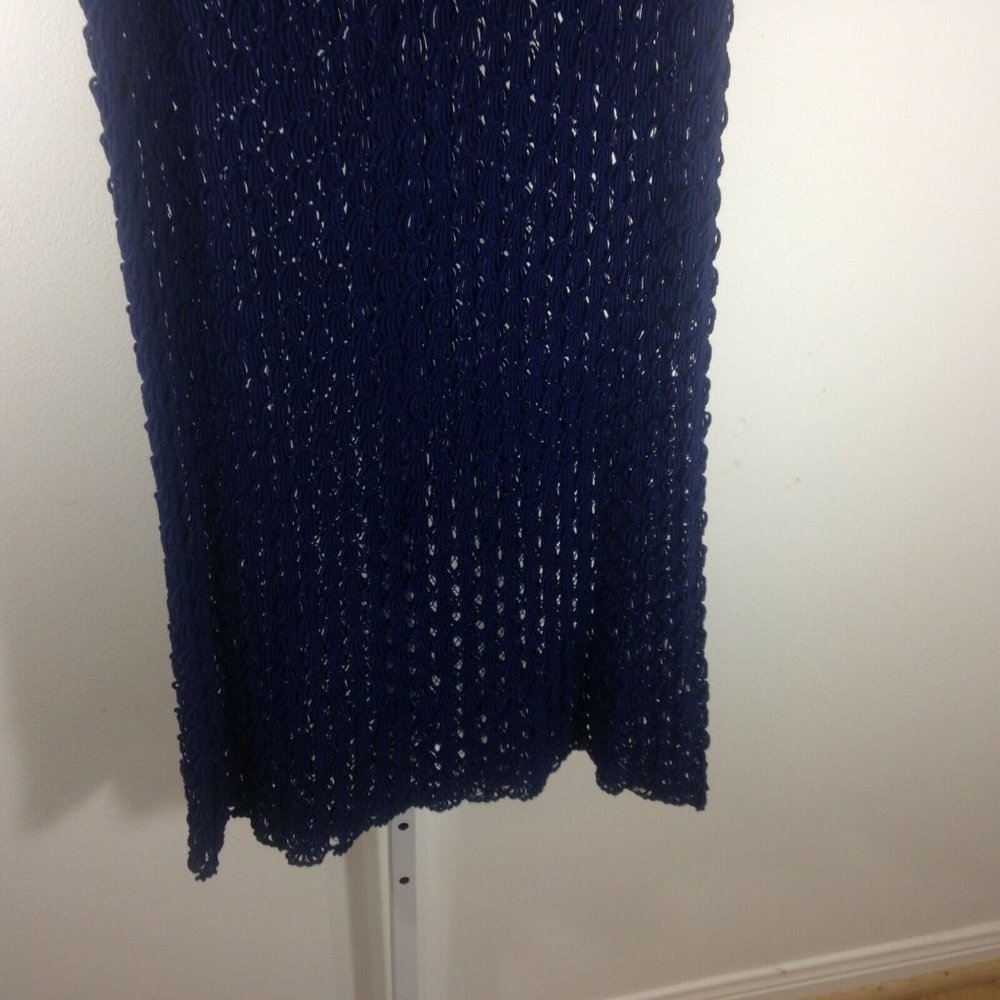 Sheath Dress Womens Size XS S‎ Navy Blue - Picture 5 of 12